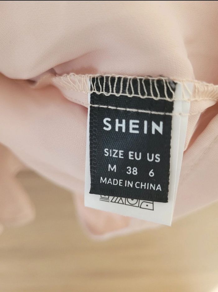Robe été fluide rose poudré Shein - photo numéro 5