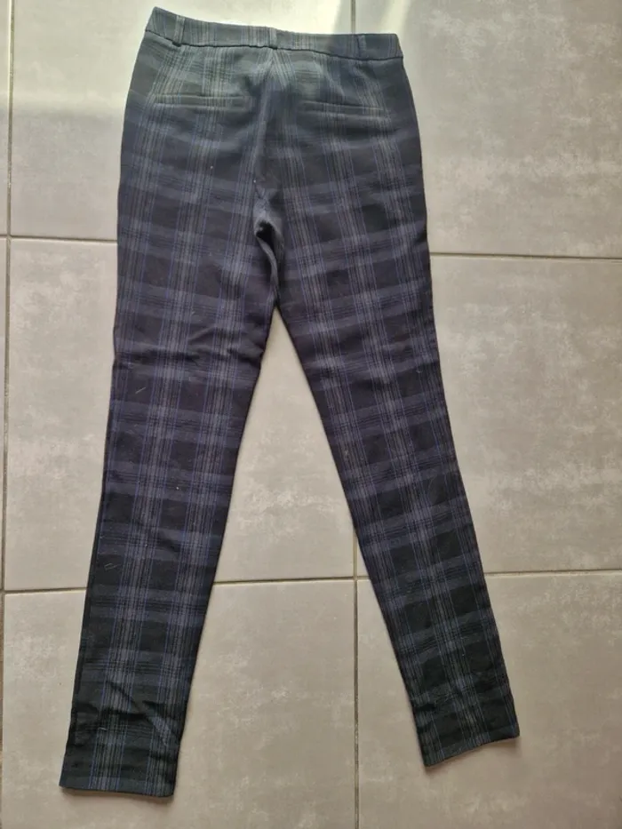 Pantalon noir à carreaux - photo numéro 5