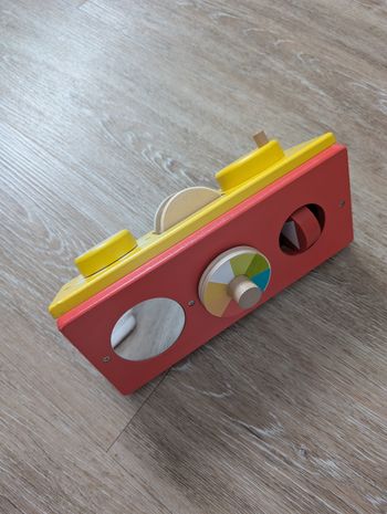 Jeu tour éveil bébé en bois 