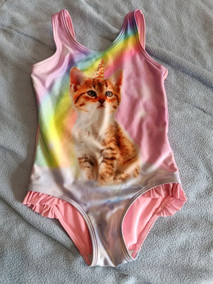 Maillot de bain Chat 98/104cm 3/4ans