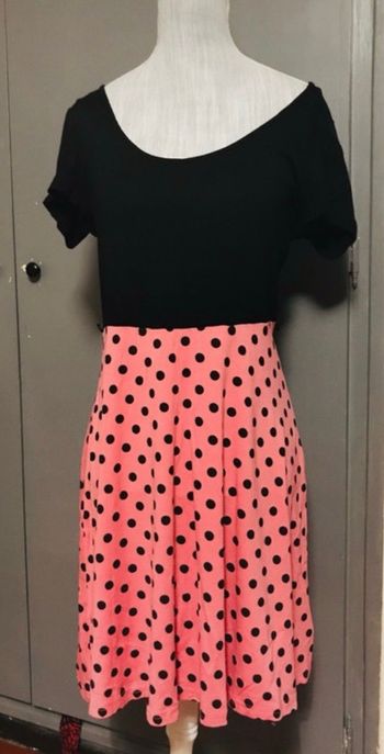 🖤💗 Robe Body Flirt noire et rose à pois – Taille 38/40 (S)