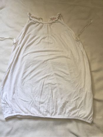 T-shirt lanières tressées S