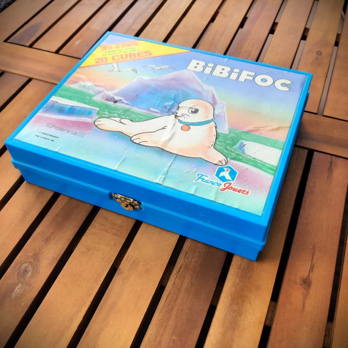 BiBiFOC – Jeu éducatif vintage – 20 cubes France Jouets - photo numéro 2