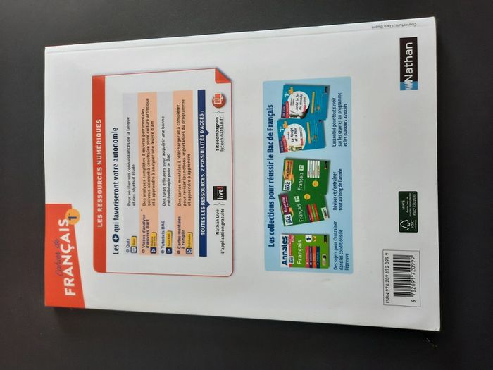 Cahier de français 1er - photo numéro 3
