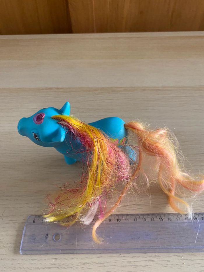 Little pony hasbro petit poney gleamer bush star grown 1984 - photo numéro 7
