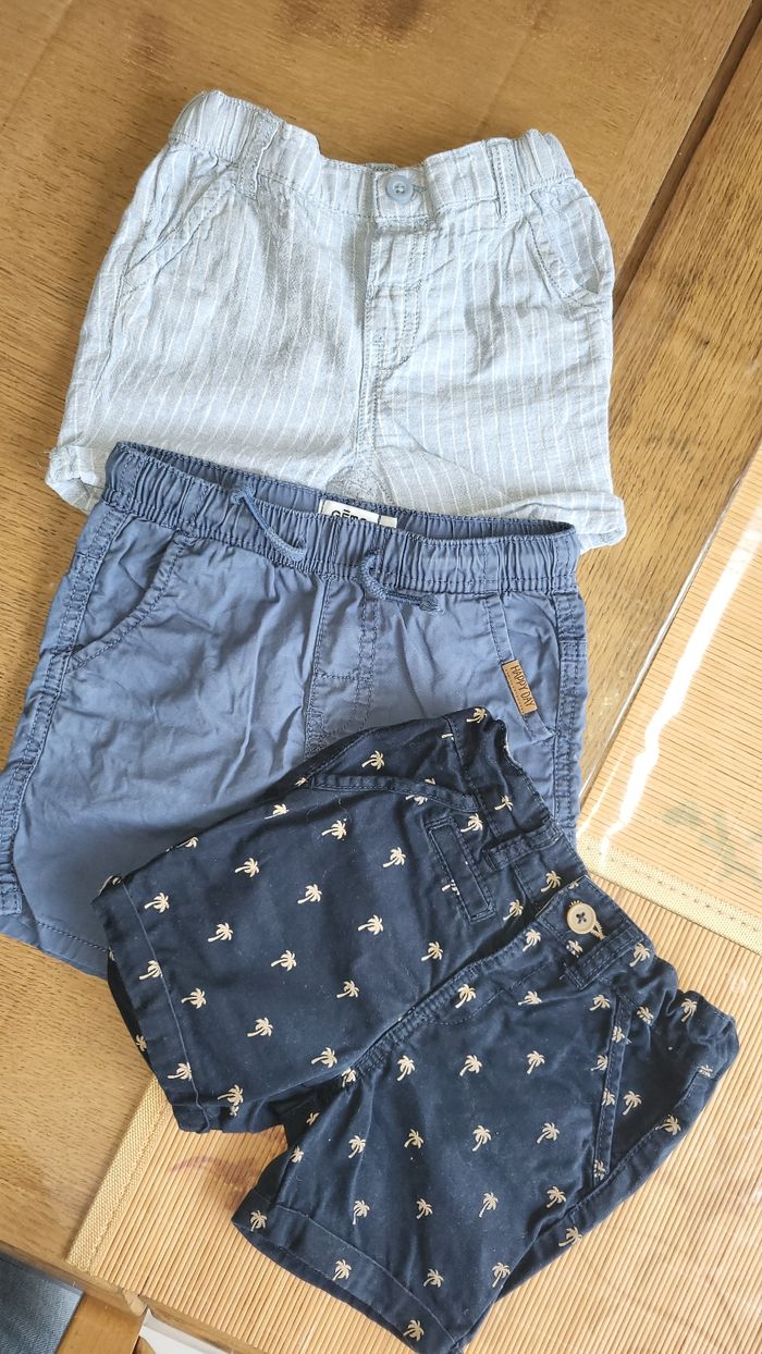 Lot de 3 shorts