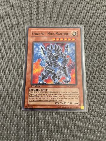 Carte yu-gi-oh! Goku En - Méca Maléfique SDZW-FR002 1ère édition