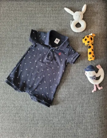 Combishort bébé garçon Petit Bateau 6 mois
