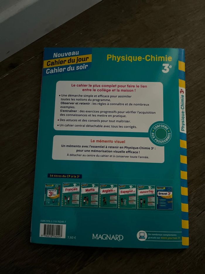 Annales brevet physique chimie - photo numéro 2