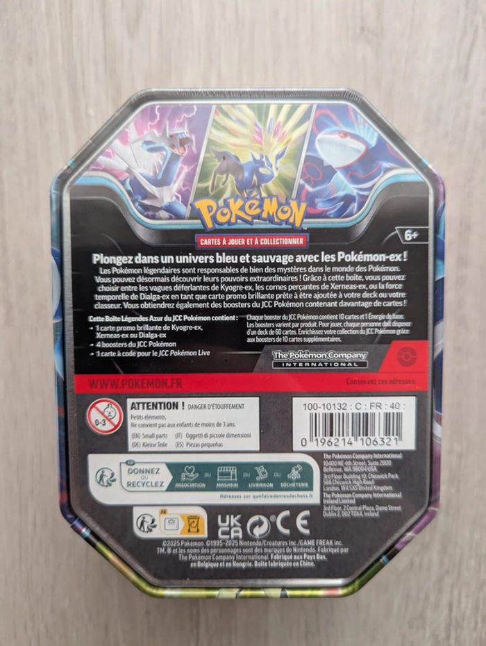 Magnifique Pokébox Pokémon Dialga Neuve Scellée FR - photo numéro 2