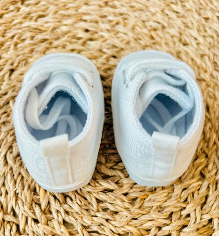 Baskets bébé montantes en toile Kiabi - photo numéro 3