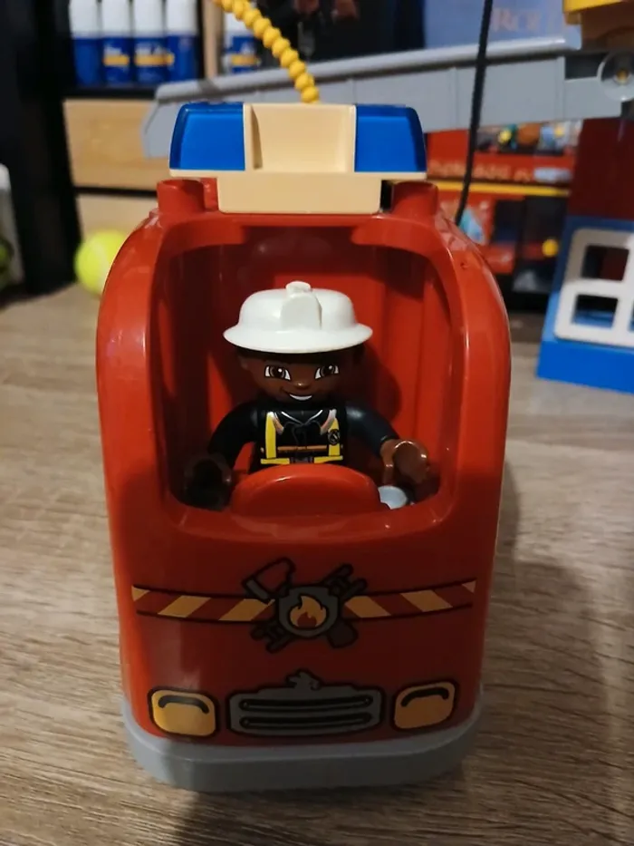 Lot lego duplo pompiers police - photo numéro 3
