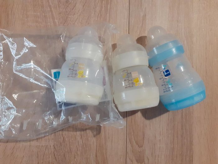 Lot de 3 biberons MAM