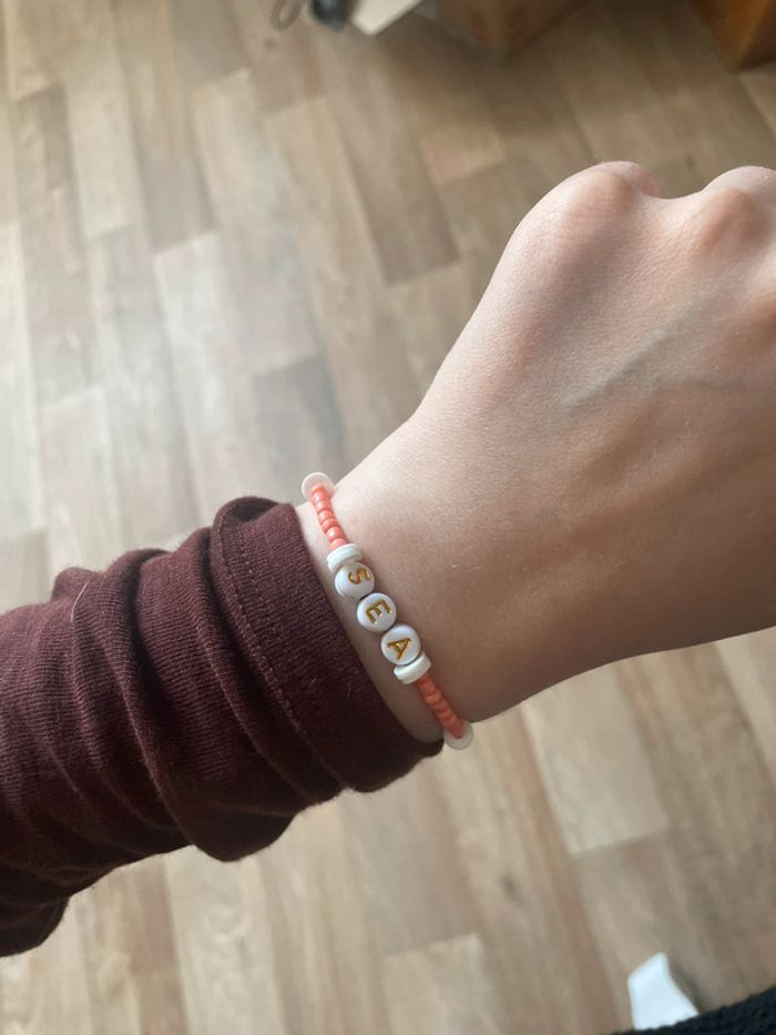 Bracelet corail « Sea »
