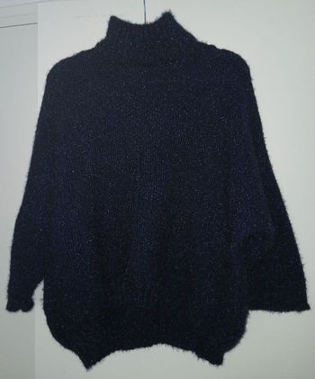 Pull femme col roulé