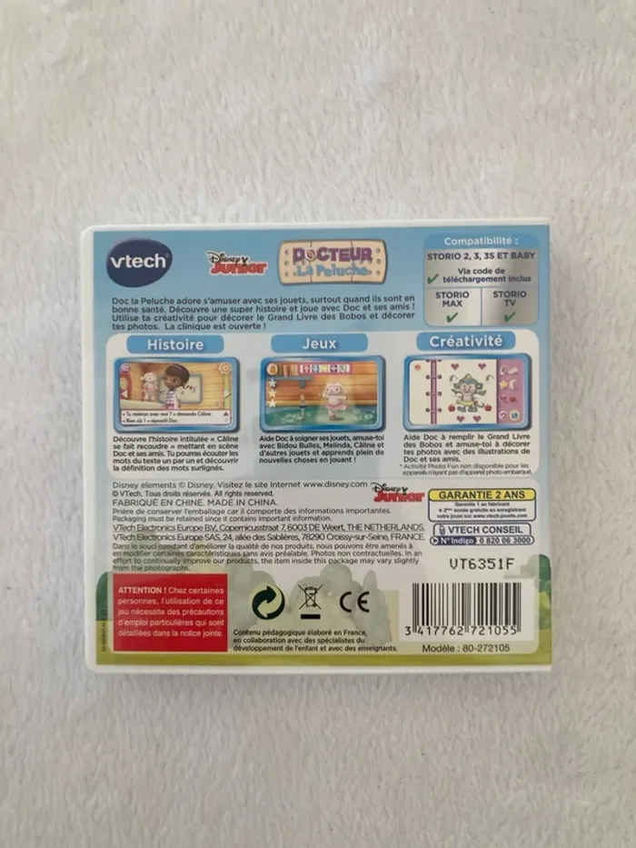 Jeu storio Docteur peluche en HD - photo numéro 2