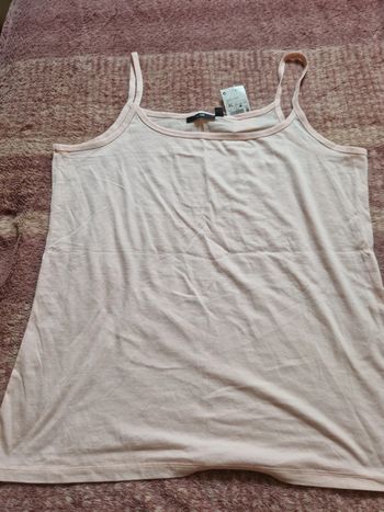 Débardeur rose pâle Xl