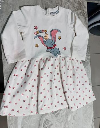 Robe dumbo Disney 24/36 mois