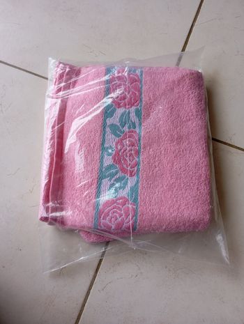 Lot serviettes et gant neuf coton