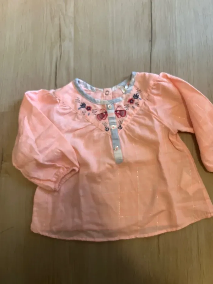 Blouse manches longues