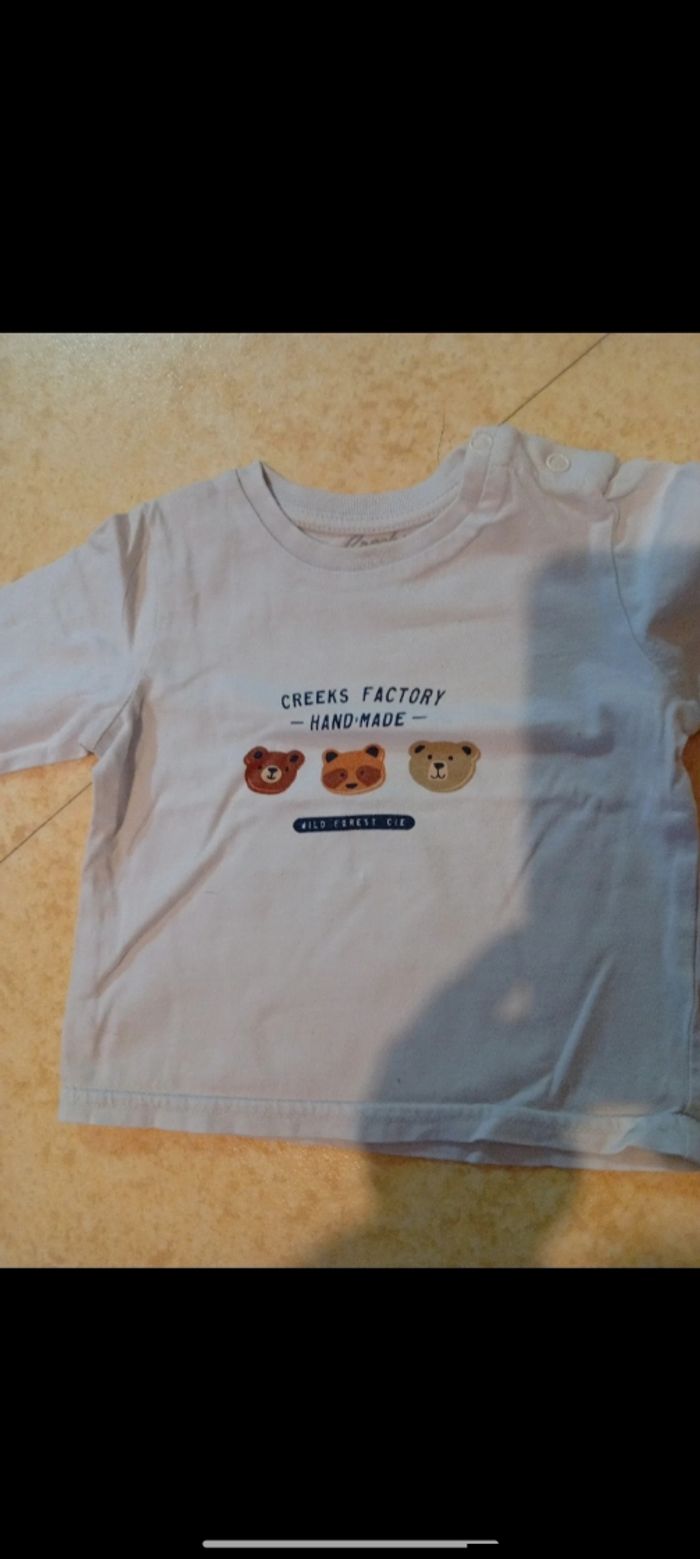 Haut manche longue taille 6 mois marque creeks - photo numéro 3