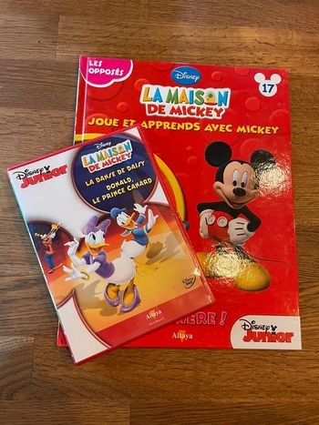 Livre Disney Junior La maison de Mickey Numero 17 avec le DVD Numéro 17