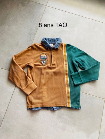 Polo 8 ans tape à l’œil (TAO)