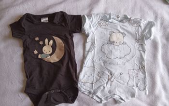 Barboteuse + body été 1M