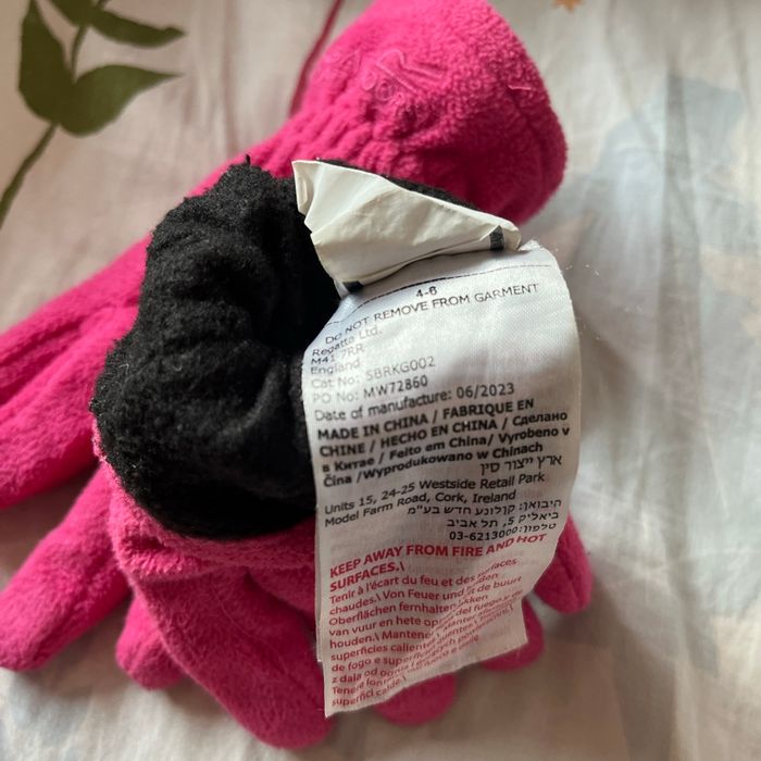 Gants rose 4-6ans - photo numéro 2