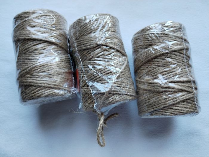 Lot de 3 Bobines fil de Jute - photo numéro 4