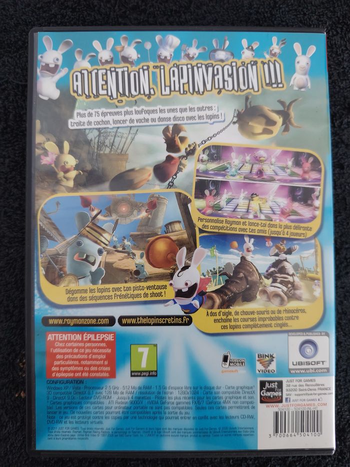 Rayman contre les lapins crétins pc - photo numéro 3