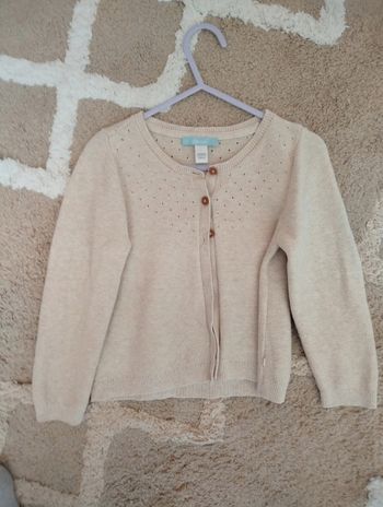 Gilet en maille fine Bb fille Okaïdi  24 mois