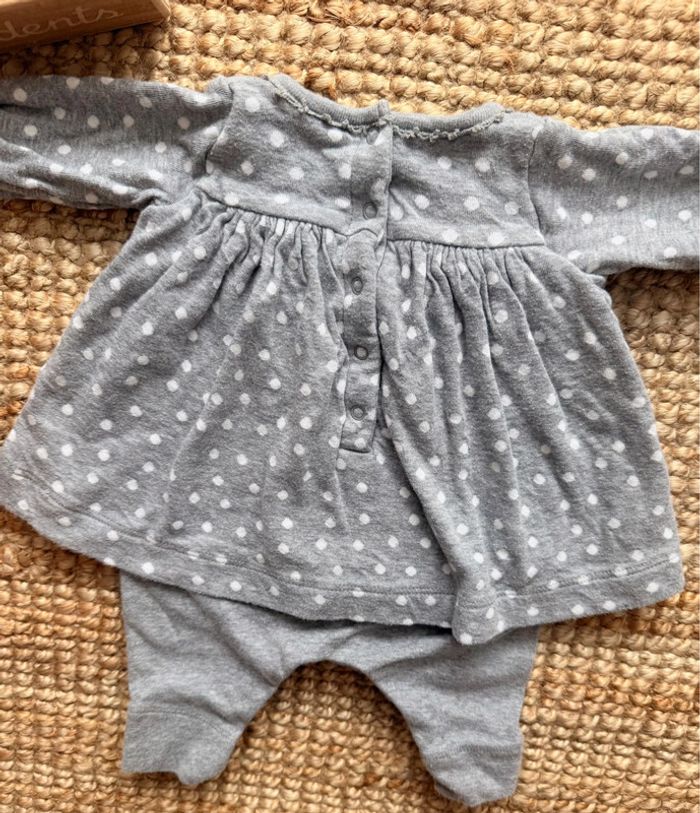 Combi robe Petit bateau 1mois / 54cm - photo numéro 4