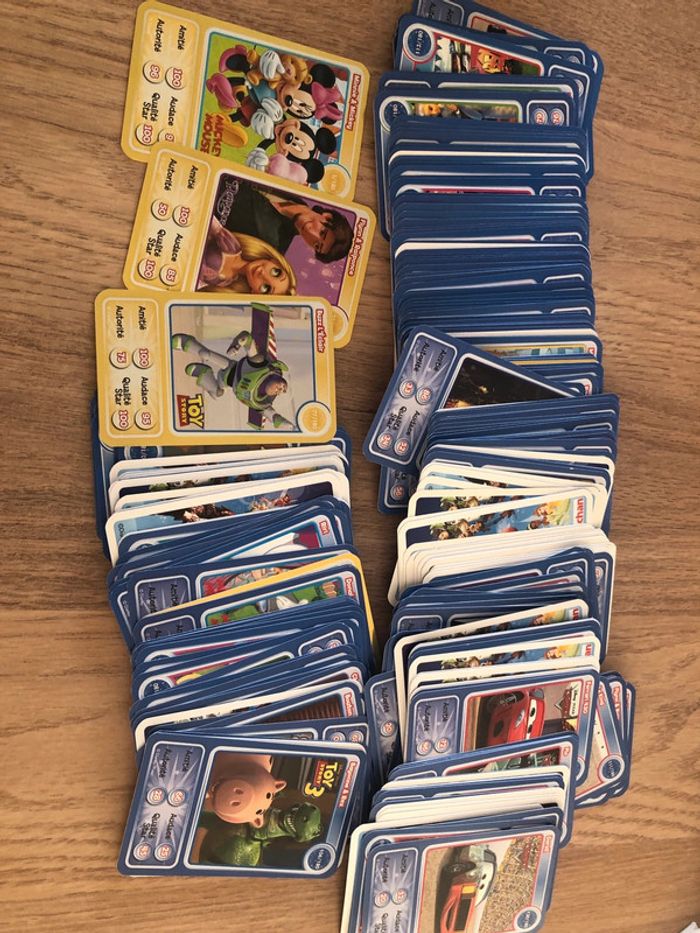 Cartes Disney 100 Auchan collection