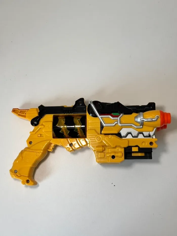 Power Rangers Dino Charge Morpher Blaster Gun Jaune