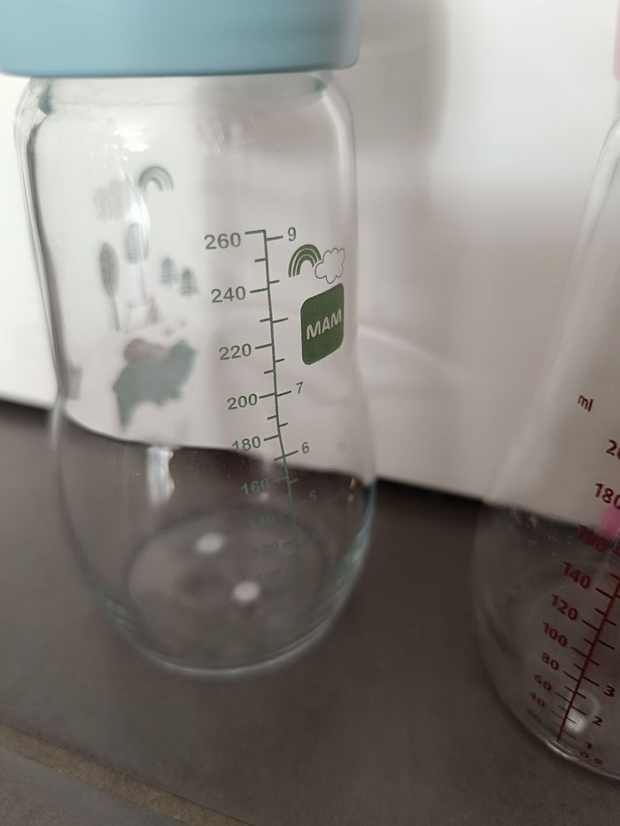 Lot biberons Mam verre - photo numéro 3
