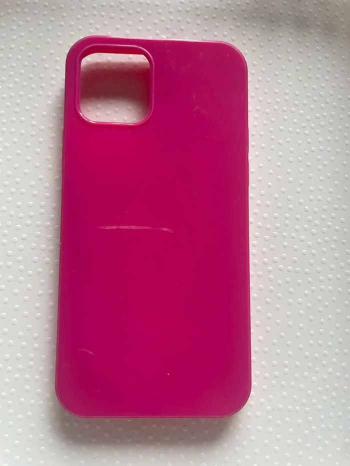 Coque rose iphone 12