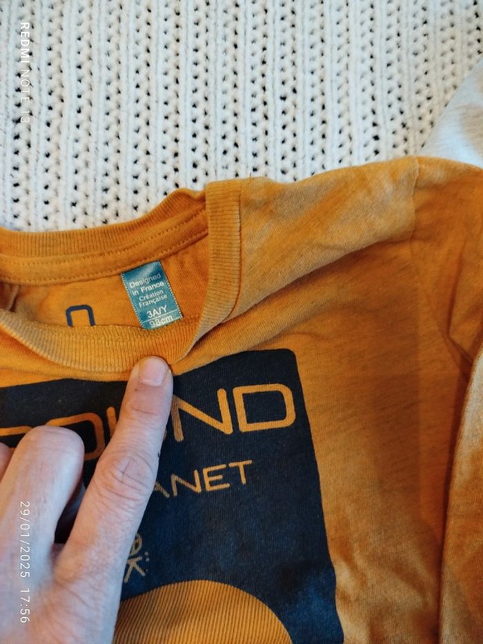 Lot de 4 tee-shirt ML 3 ans - photo numéro 4