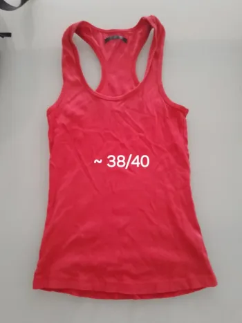 Débardeur rouge ~38/40