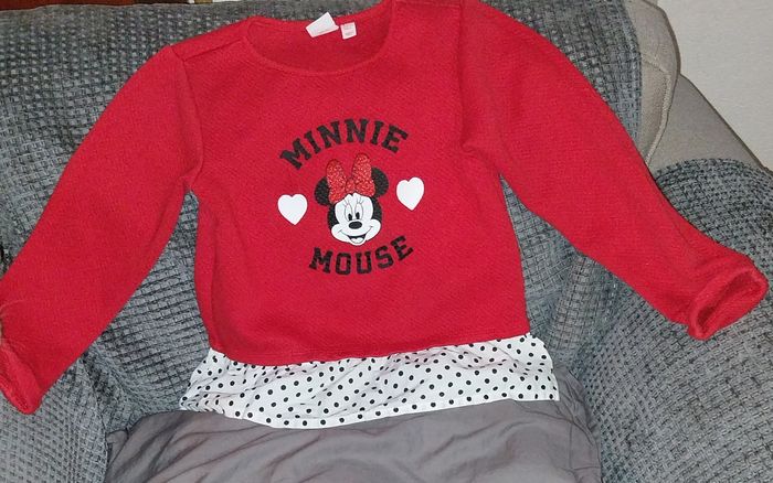 sweat à volant Disney Winnie Mouse 2 en 1 Orchestra 10 ans