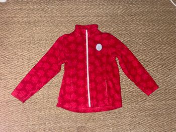 Gilet zippé fille polaire Sergent major 8 ans