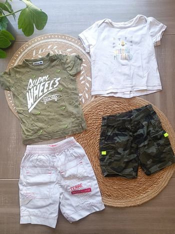 🐼 Lot été taille 6mois