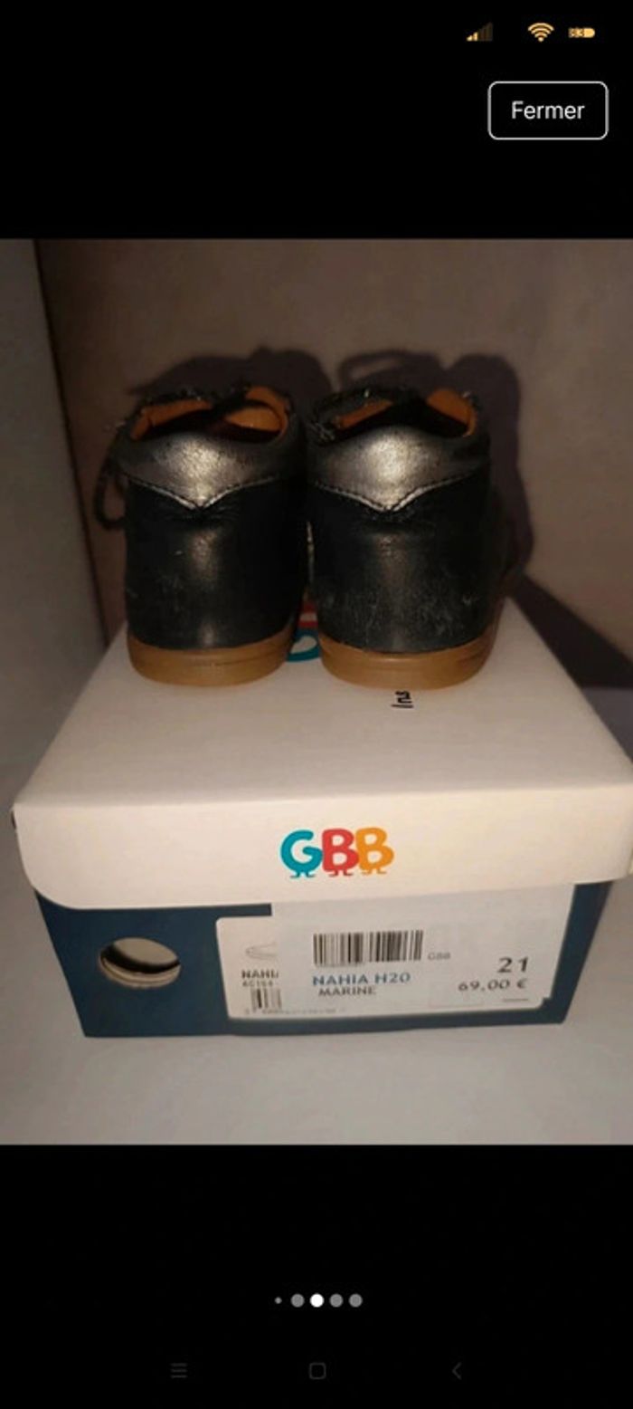 🌟 Chaussures cuir fille GBB 21🌟 - photo numéro 4