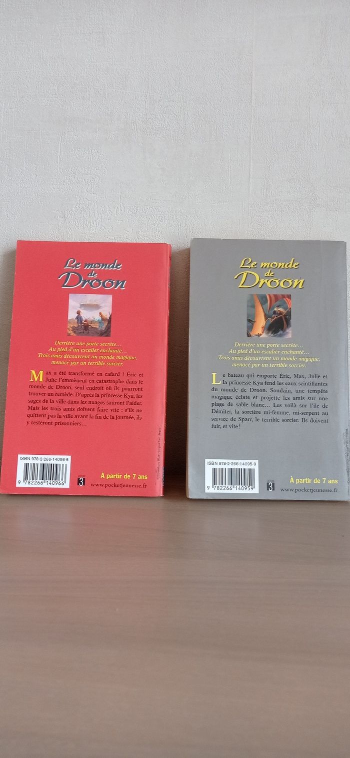 Lot deux livres : le monde de droon - photo numéro 2