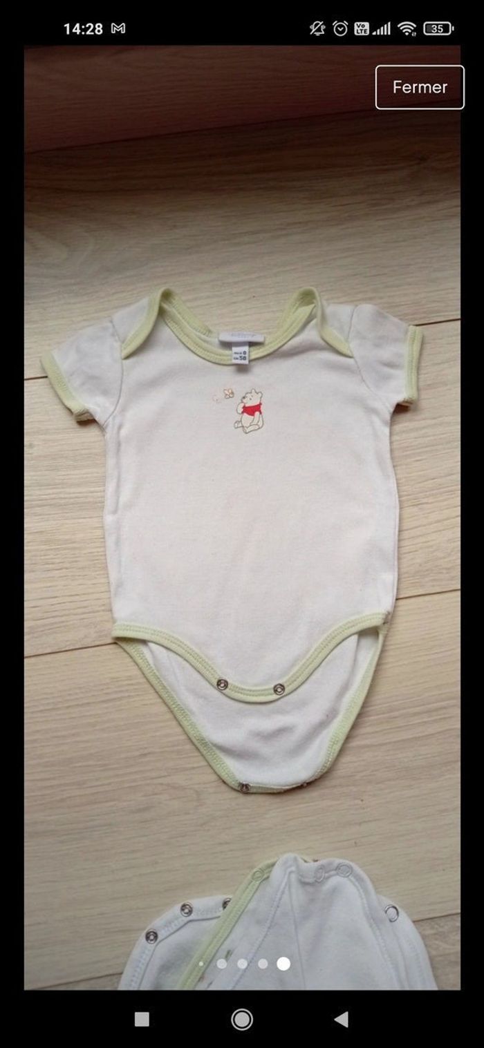 Lot de 7 bodies 0 mois - photo numéro 4