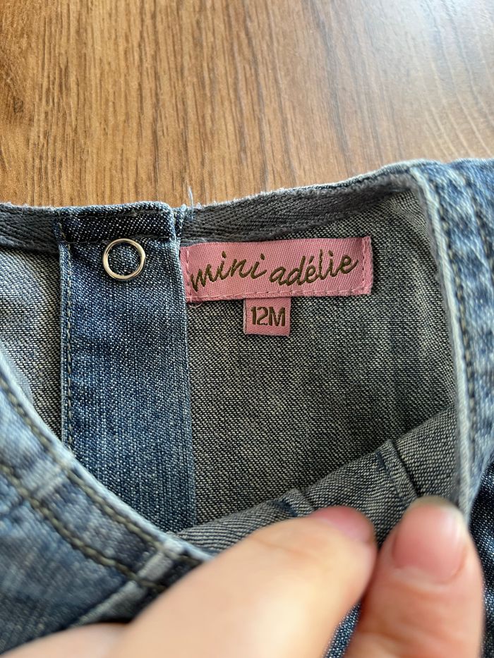 Robe jeans bébé fille - photo numéro 2