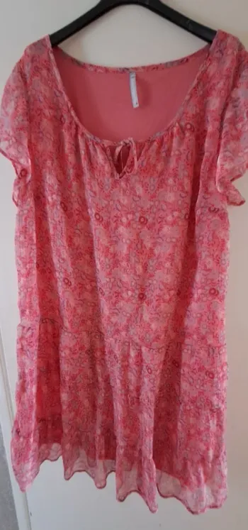 Robe longue fleurie