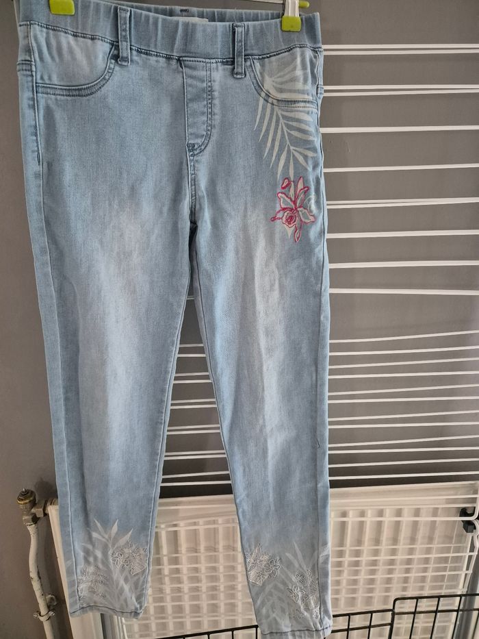 Jeans Desigial fille