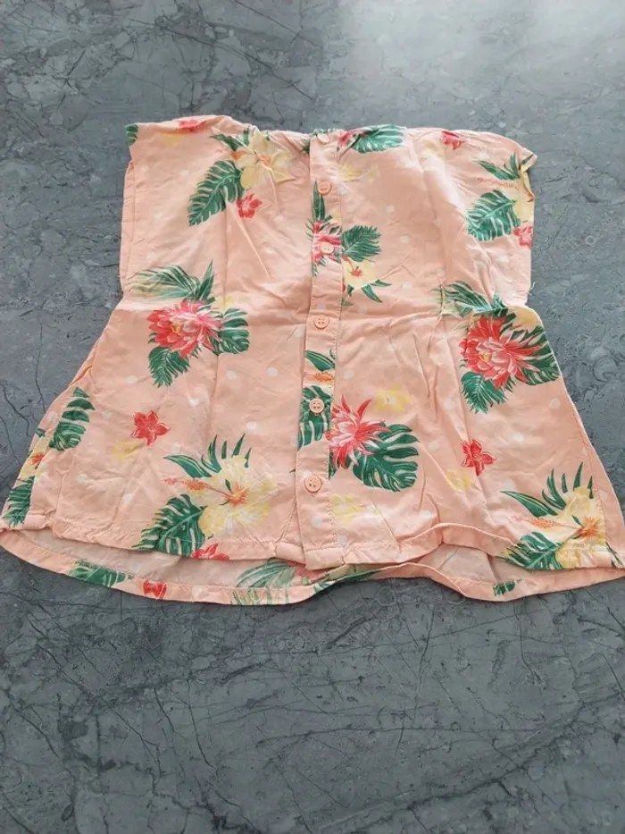 Blouse manche courte 6 ans - photo numéro 2