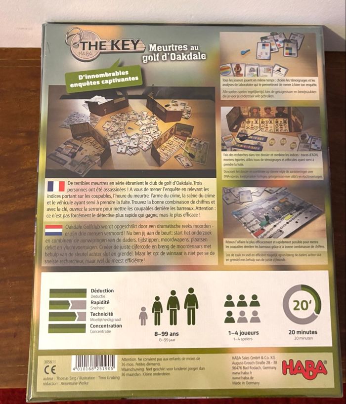 The Key: Meurtres au Golf d'Oakdale - photo numéro 2